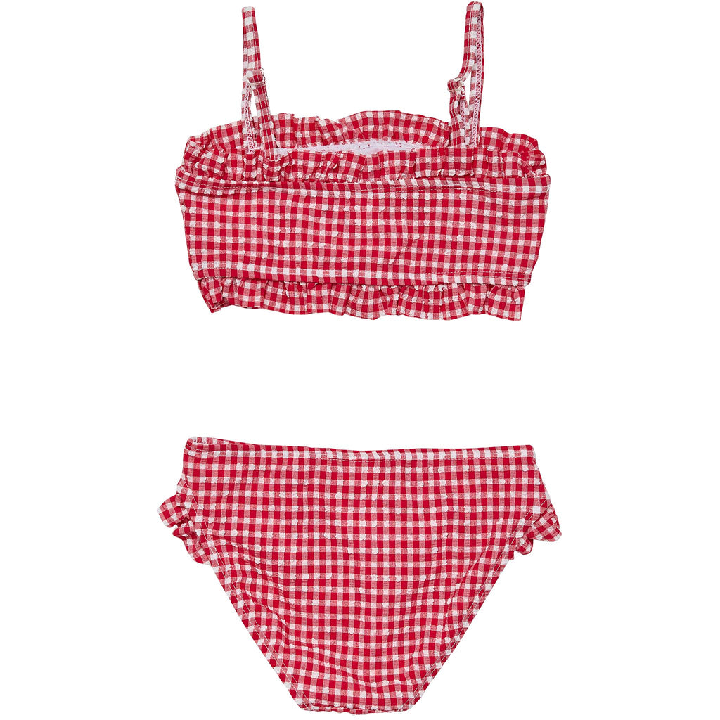 Buy Picnic Party Frilled Bandeau Bikini by Snapper Rock online