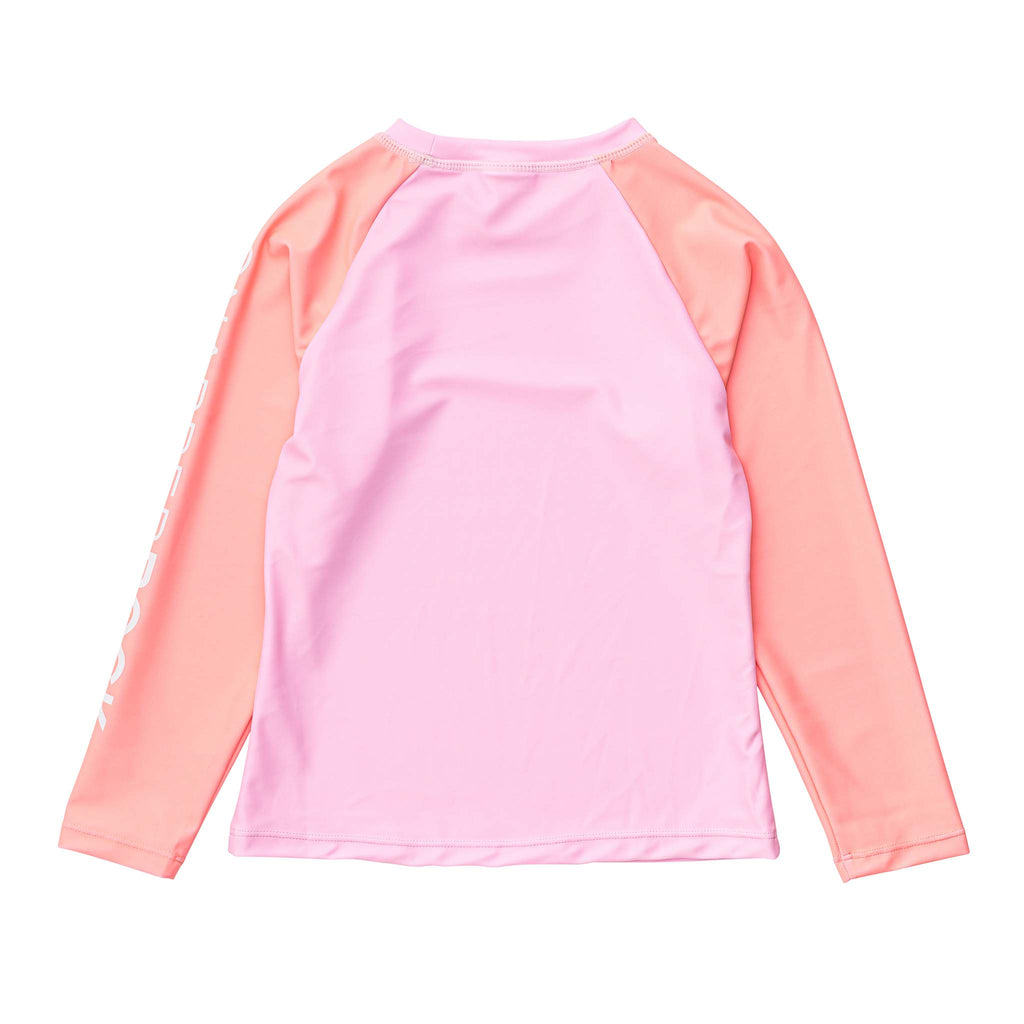 Buy Sunset Pink LS Rash Top by Snapper Rock online - Snapper Rock