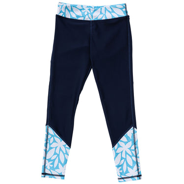 Aqua Bloom Sustainable Swim Leggings