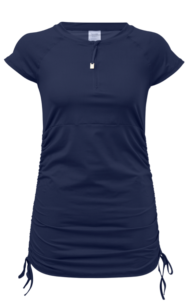 Women's long sales sleeve swim dress