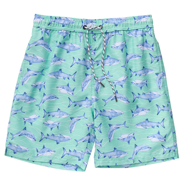 Buy Mens Minty Shark Volley Board Short by Snapper Rock online ...