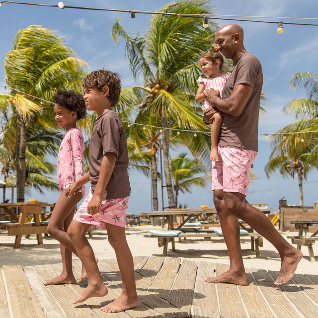 Nachhaltige Volleyball-Boardshorts von Palm Paradise für Herren