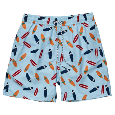 Mens Retro Surf Volley Board Short