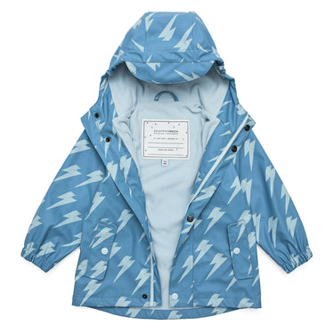 Kids blue waterproof raincoat