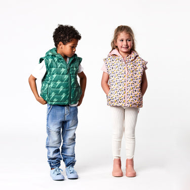 Puffer vest for boys and girls.